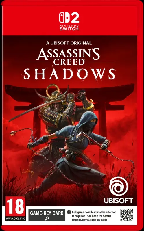 Assassin's Creed Shadows Nintendo Switch 2 okładka gry