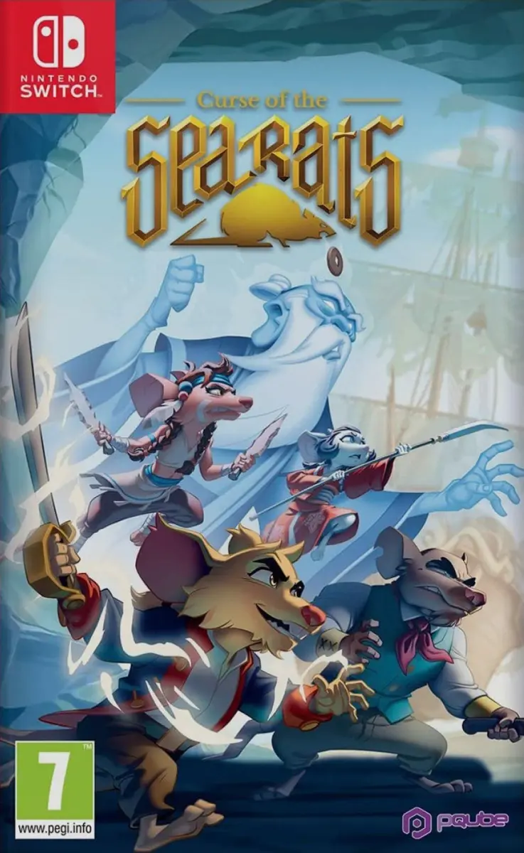 Curse of the Sea Rats Nintendo Switch okładka gry