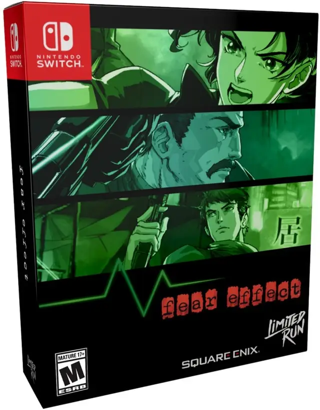 Fear Effect Deluxe Edition Nintendo Switch okładka gry