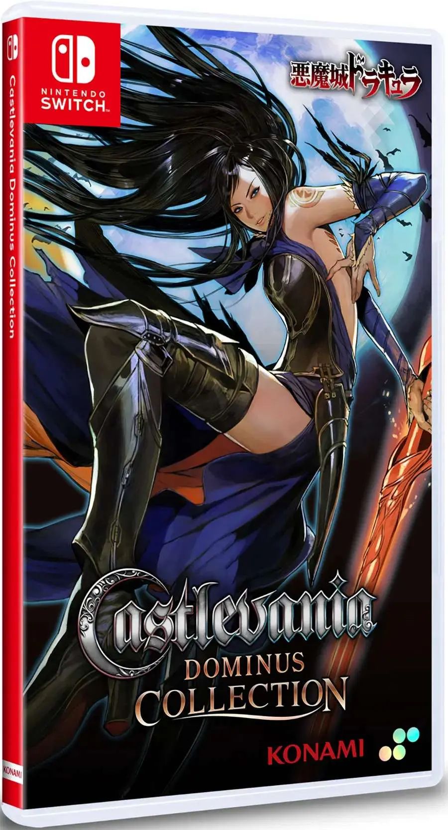 Okładka gry Castlevania Dominus Collection Order of Ecclesia cover na Nintendo Switch Okładka gry Castlevania Dominus Collection Order of Ecclesia cover na Nintendo Switch