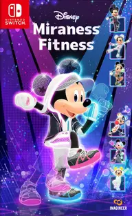 Disney Miraness Fitness Nintendo Switch okładka gry