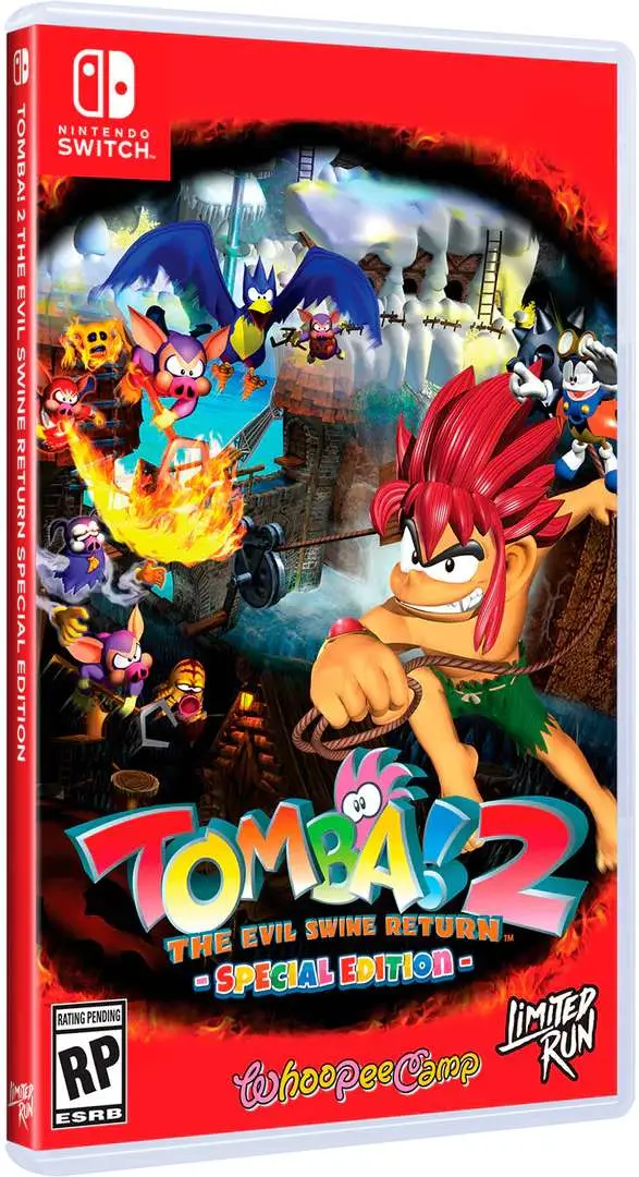 Tomba! 2: The Evil Swine Return Special Standard Edition Nintendo Switch okładka gry