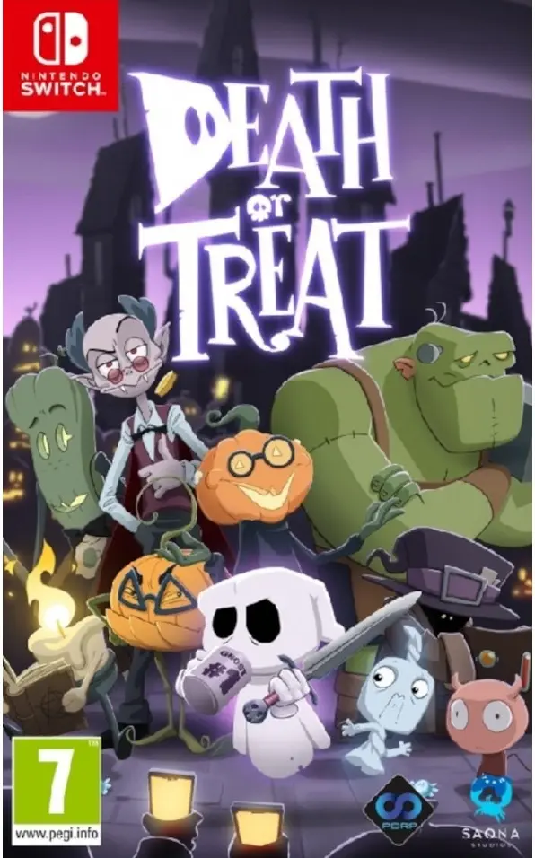 Okładka gry Death or Treat na Nintendo Switch Okładka gry Death or Treat na Nintendo Switch