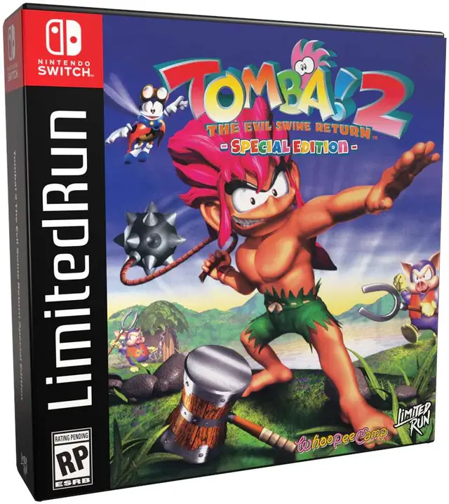 Tomba! 2: The Evil Swine Return Special Classic Edition Nintendo Switch okładka gry