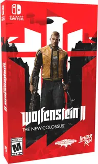Wolfenstein II: The New Colossus SteelBook Edition Nintendo Switch okładka gry