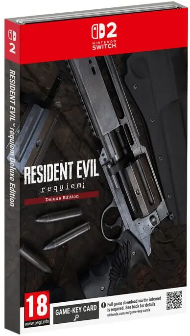 Okładka gry Resident Evil Requiem Deluxe Edition na Nintendo Switch 2