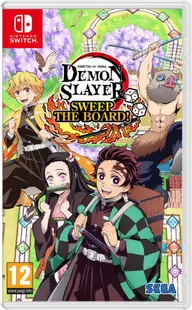 Demon Slayer Kimetsu no Yaiba Sweep the Board! Nintendo Switch okładka gry