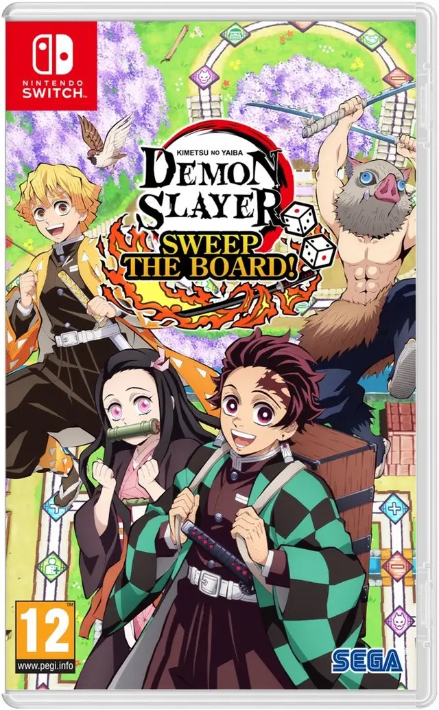 Demon Slayer Kimetsu no Yaiba Sweep the Board! Nintendo Switch okładka gry