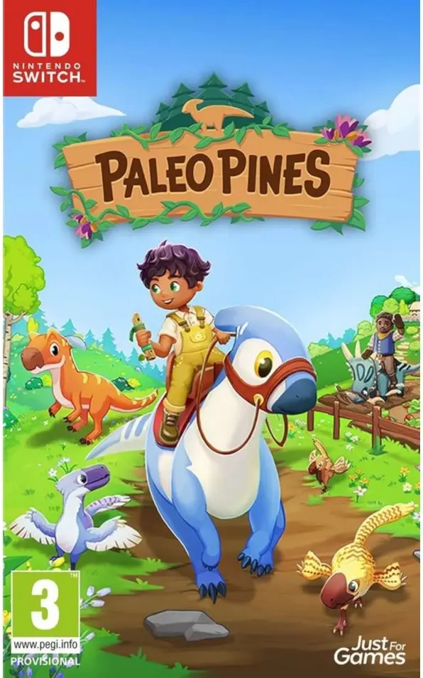 Paleo Pines The Dino Valley Nintendo Switch okładka gry