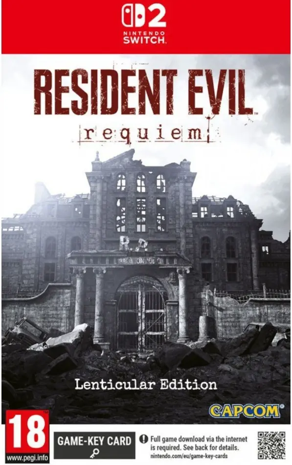 Okładka gry Resident Evil Requiem Lenticular Edition na Nintendo Switch 2
