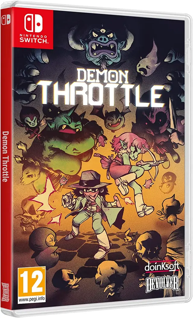 Demon Throttle Nintendo Switch okładka gry