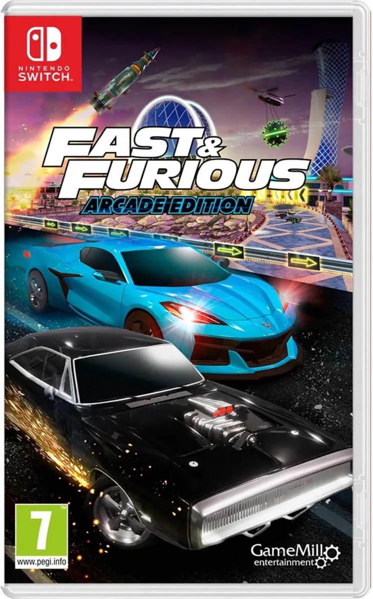 Fast and Furious: Arcade Edition Nintendo Switch okładka gry