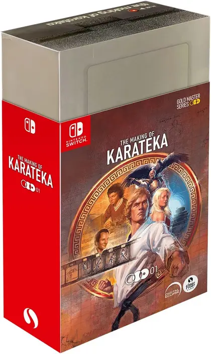 The Making of Karateka Deluxe Edition Nintendo Switch okładka gry