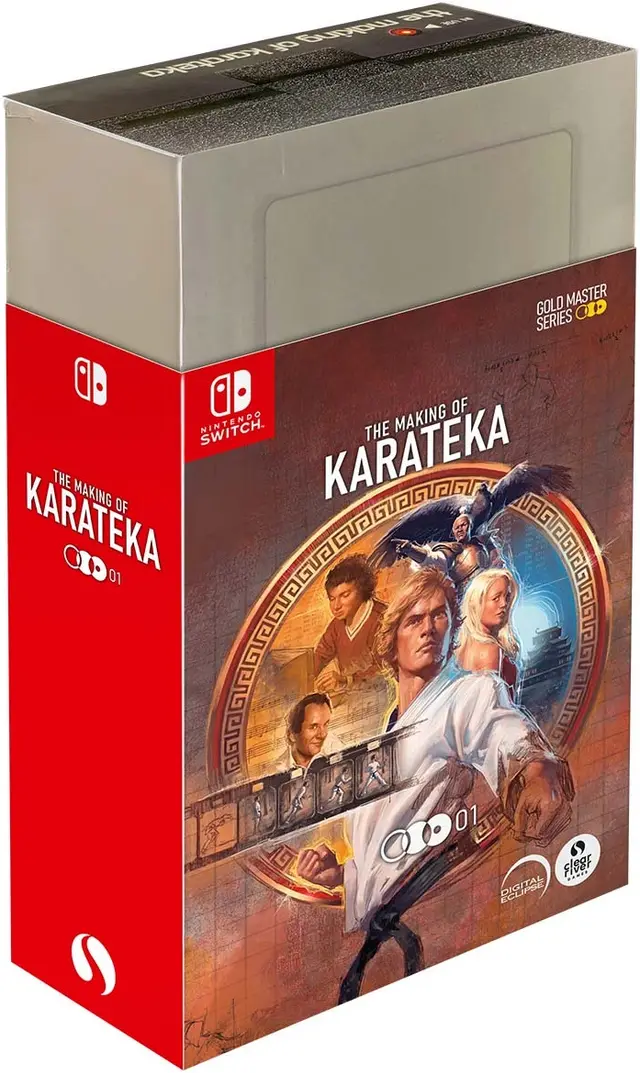 The Making of Karateka Deluxe Edition Nintendo Switch okładka gry