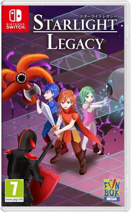 Starlight Legacy Nintendo Switch okładka gry