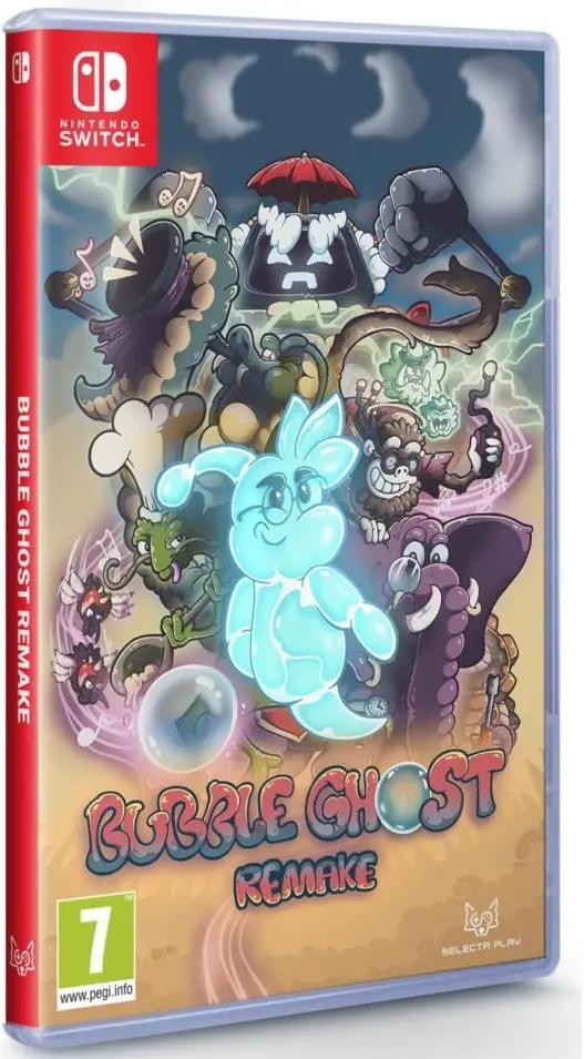 Bubble Ghost Remake Nintendo Switch okładka gry