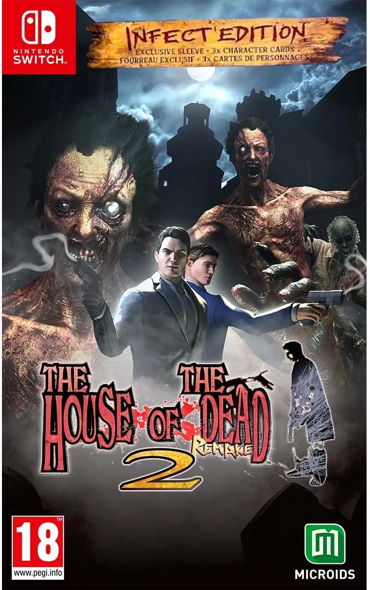 The House of the Dead 2 Remake Infect Edition Nintendo Switch okładka gry