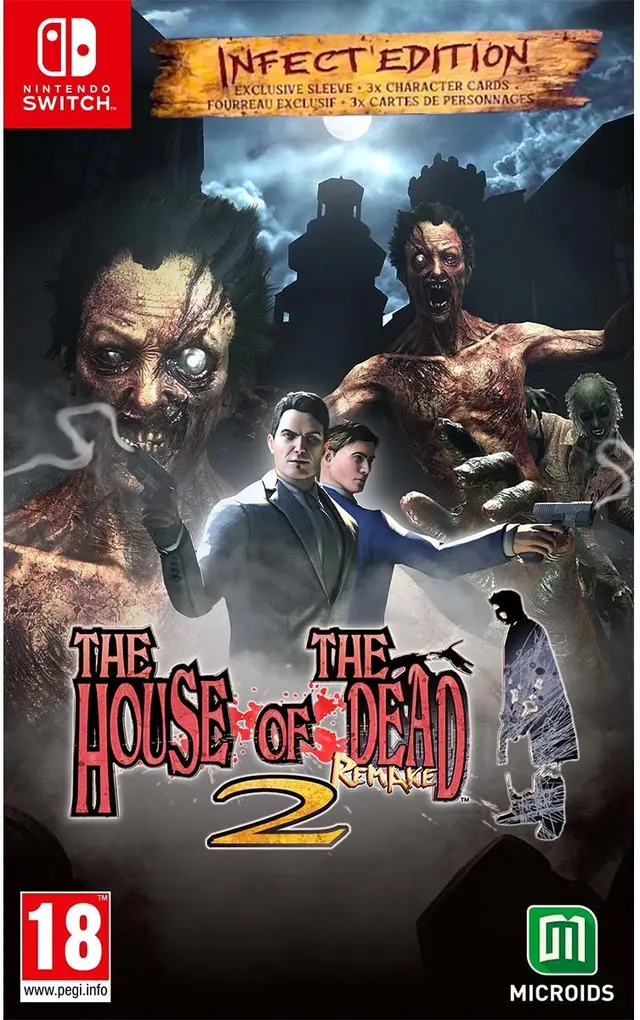 The House of the Dead 2 Remake Infect Edition Nintendo Switch okładka gry