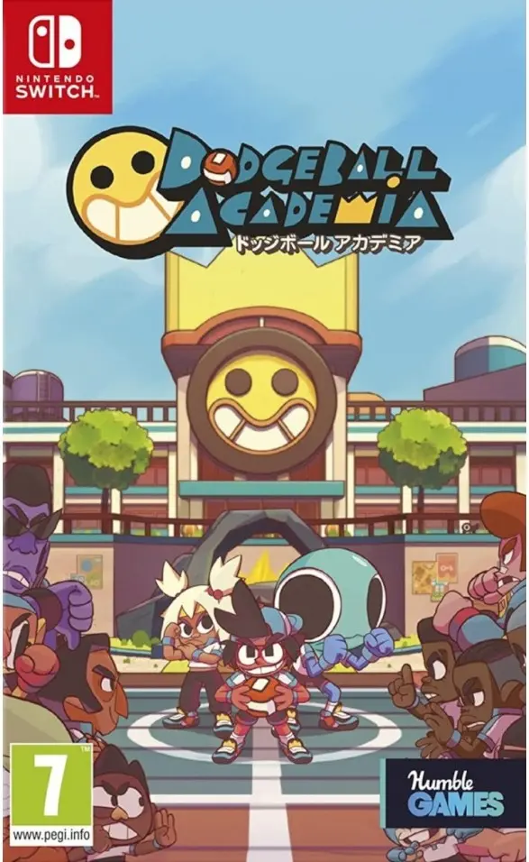 Okładka gry Dodgeball Academia na Nintendo Switch
