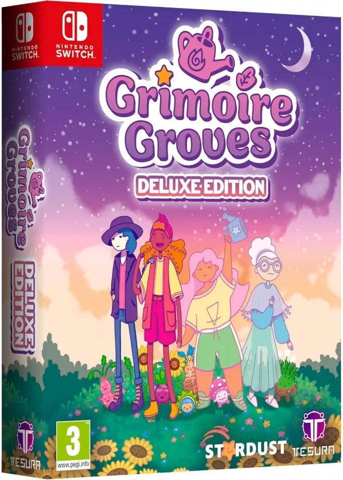 Grimoire Groves Deluxe Edition Nintendo Switch okładka gry