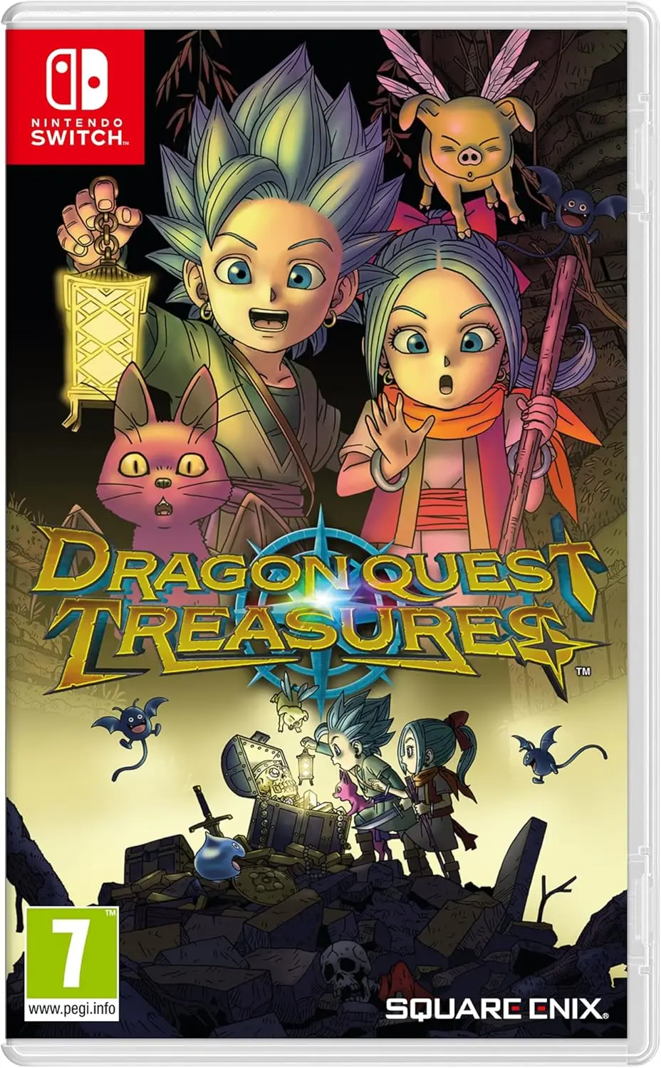 Dragon Quest Treasures Nintendo Switch okładka gry
