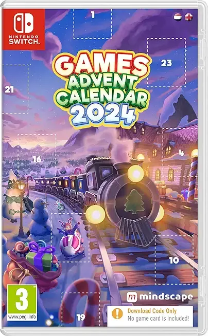 Okładka gry Games Advent Calendar 2024 na Nintendo Switch Okładka gry Games Advent Calendar 2024 na Nintendo Switch