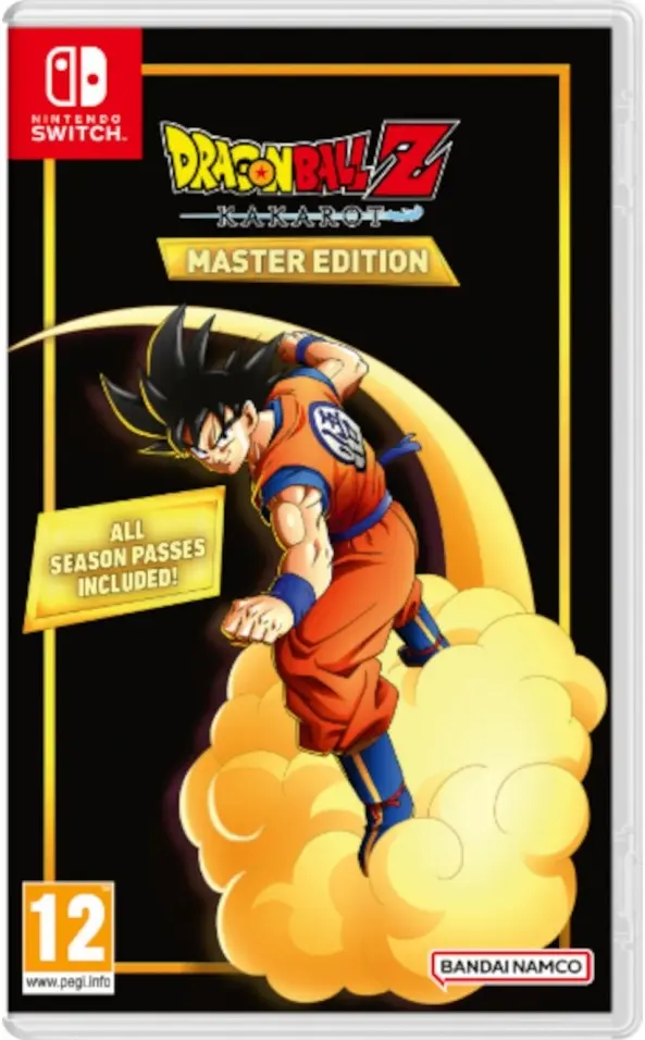 Okładka gry Dragon Ball Z Kakarot Master Edition na Nintendo Switch Okładka gry Dragon Ball Z Kakarot Master Edition na Nintendo Switch