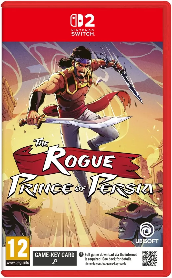 Okładka gry The Rogue Prince of Persia na Nintendo Switch 2