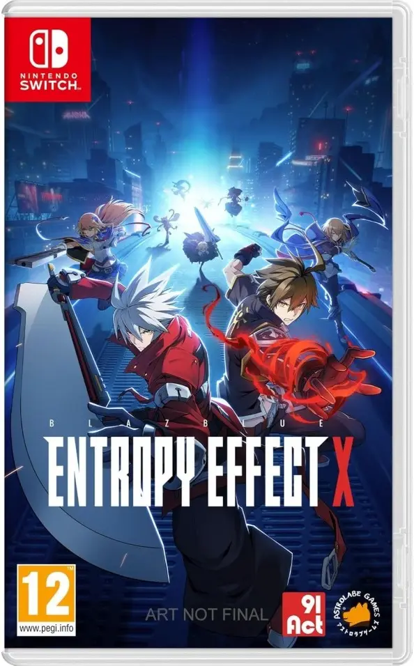 BlazBlue Entropy Effect X Nintendo Switch okładka gry