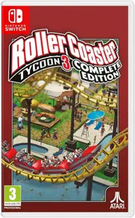 RollerCoaster Tycoon 3 Complete Edition Nintendo Switch okładka gry