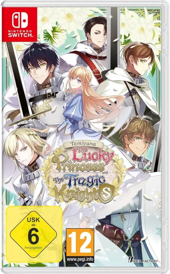 Temirana The Lucky Princess and the Tragic Knights Nintendo Switch okładka gry