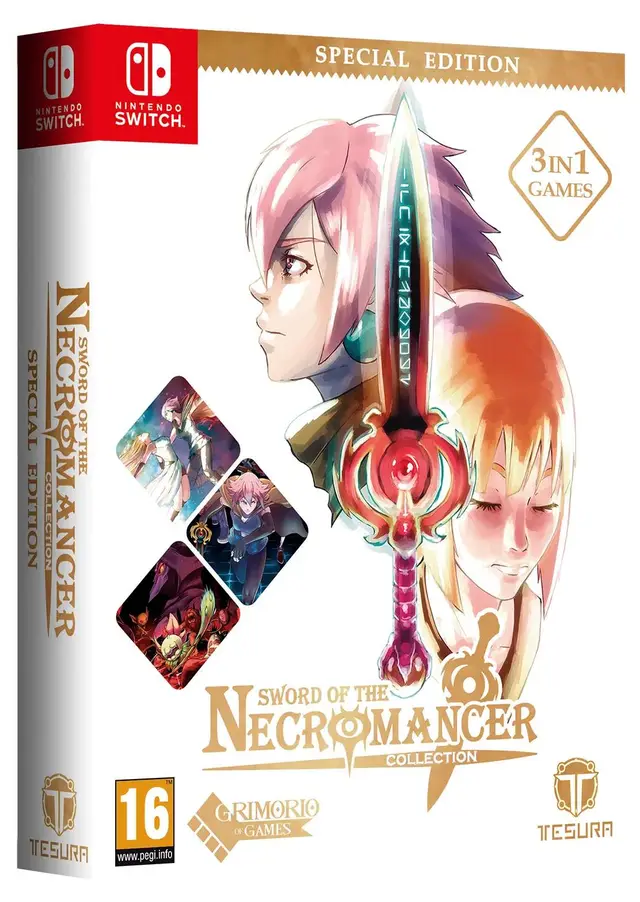 Sword of the Necromancer Collection Special Edition Nintendo Switch okładka gry