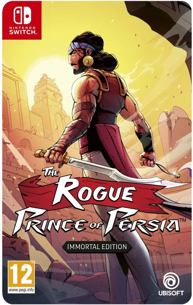 Okładka gry The Rogue Prince of Persia - Immortal Edition na Nintendo Switch Okładka gry The Rogue Prince of Persia - Immortal Edition na Nintendo Switch