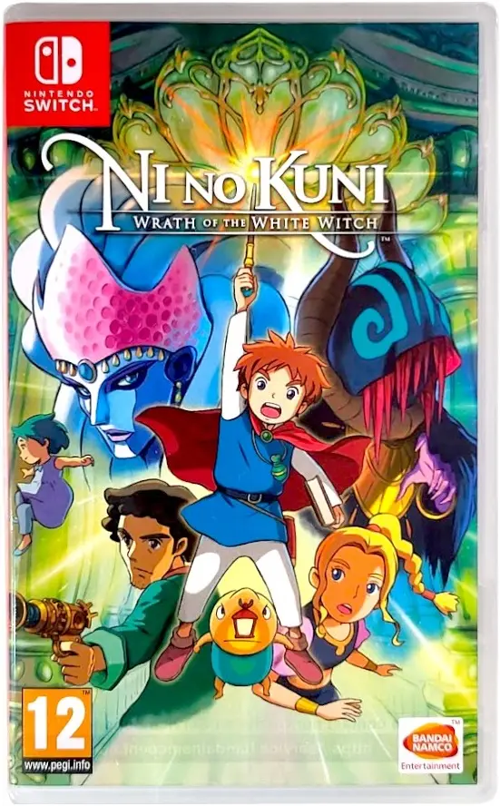 Ni No Kuni: Wrath Of The White Witch Nintendo Switch okładka gry