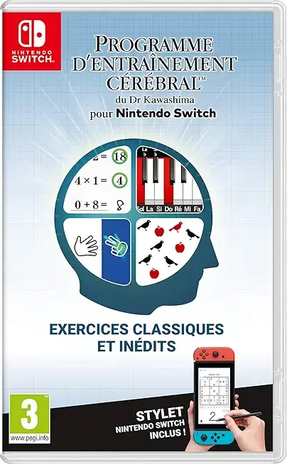 Dr Kawashima’s Brain Training for Nintendo Switch Nintendo Switch okładka gry