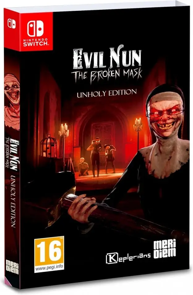 Evil Nun The Broken Mask Unholy Edition Nintendo Switch okładka gry