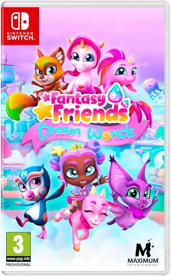 Okładka gry Fantasy Friends Dream Worlds na Nintendo Switch - najlepsza oferta