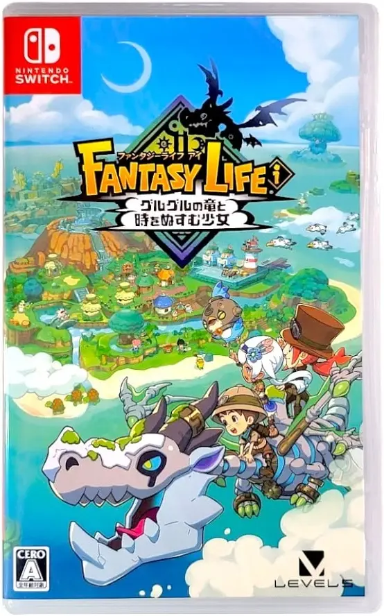 Fantasy Life I The Girl Who Steals Time Nintendo Switch okładka gry