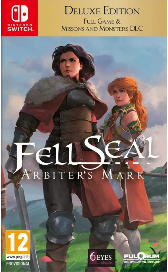 Fell Seal Arbiter's Mark Deluxe Edition Nintendo Switch okładka gry