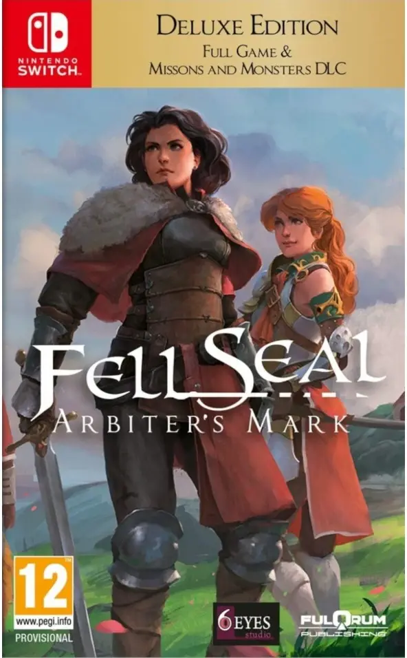 Fell Seal Arbiter's Mark Deluxe Edition Nintendo Switch okładka gry
