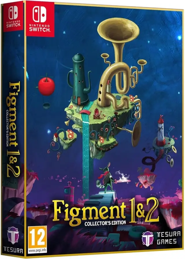 Figment 1&2 Collector's Edition Nintendo Switch okładka gry