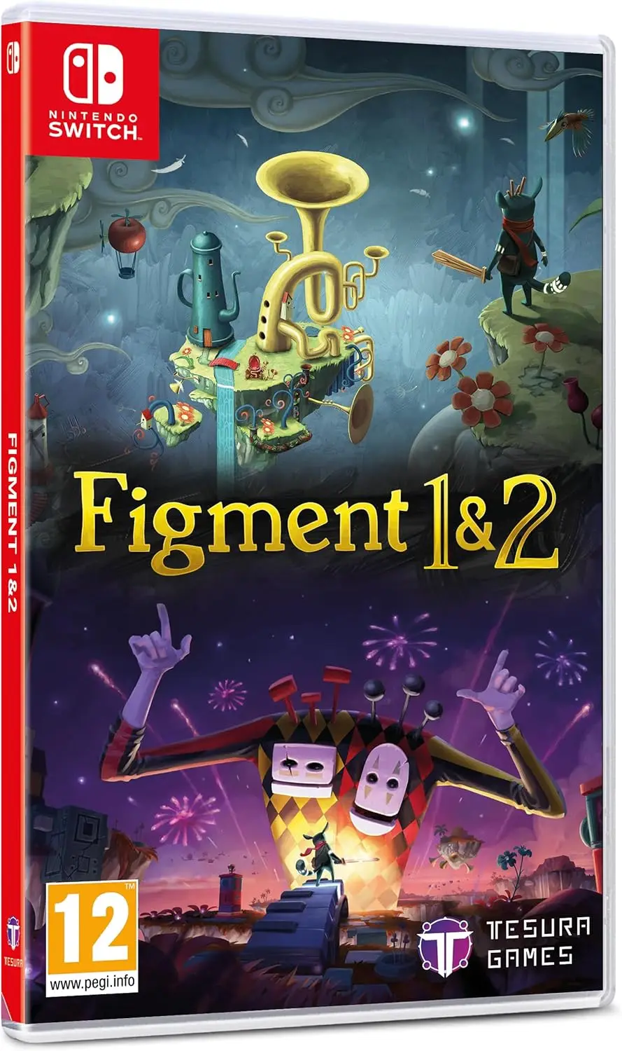Figment 1&2 Nintendo Switch okładka gry