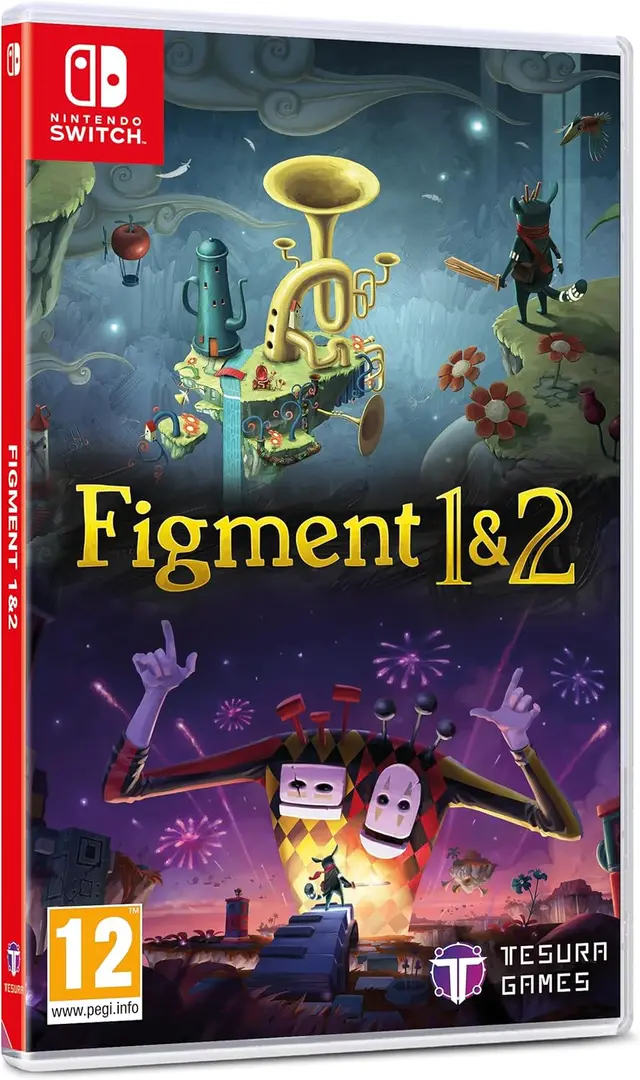 Figment 1&2 Nintendo Switch okładka gry