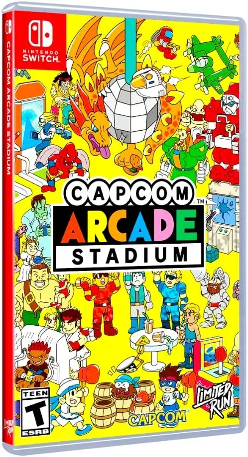 Capcom Arcade Stadium Nintendo Switch okładka gry