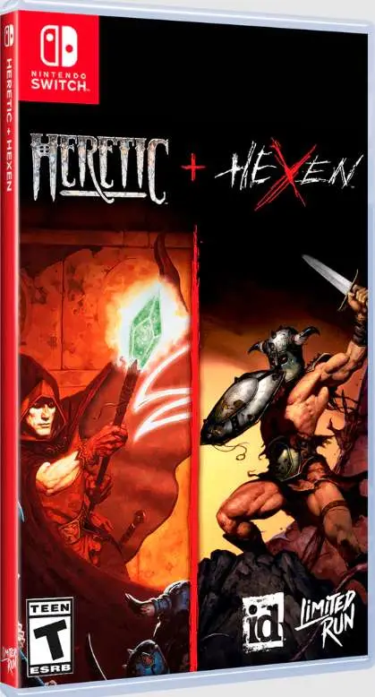 Heretic + Hexen Nintendo Switch okładka gry
