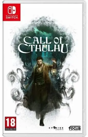 Call of Cthulhu Nintendo Switch okładka gry