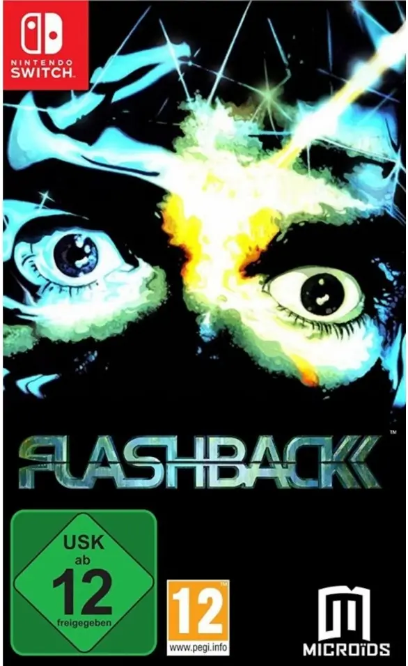 Flashback Replay Nintendo Switch okładka gry