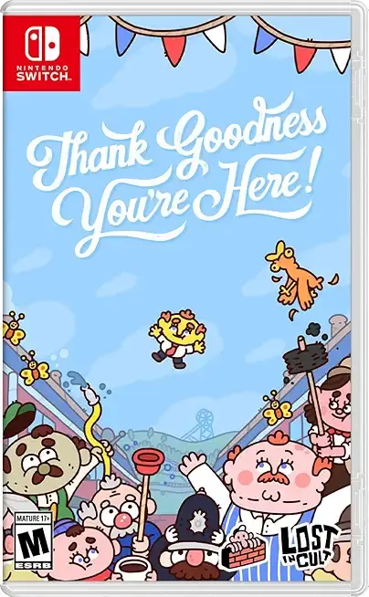 Thank Goodness You're Here! Nintendo Switch okładka gry