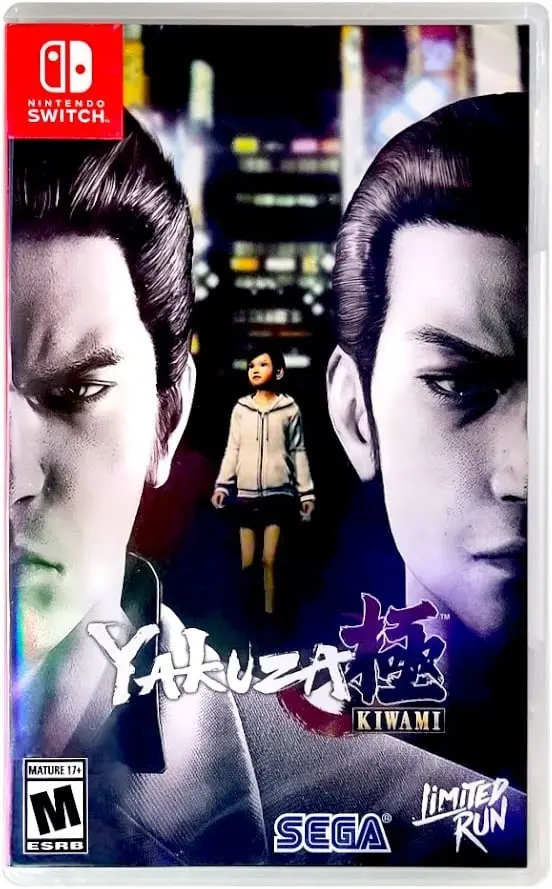 Yakuza Kiwami Nintendo Switch okładka gry