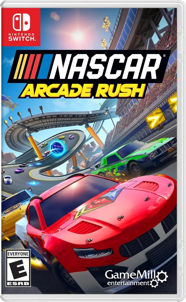 NASCAR Arcade Rush Nintendo Switch okładka gry